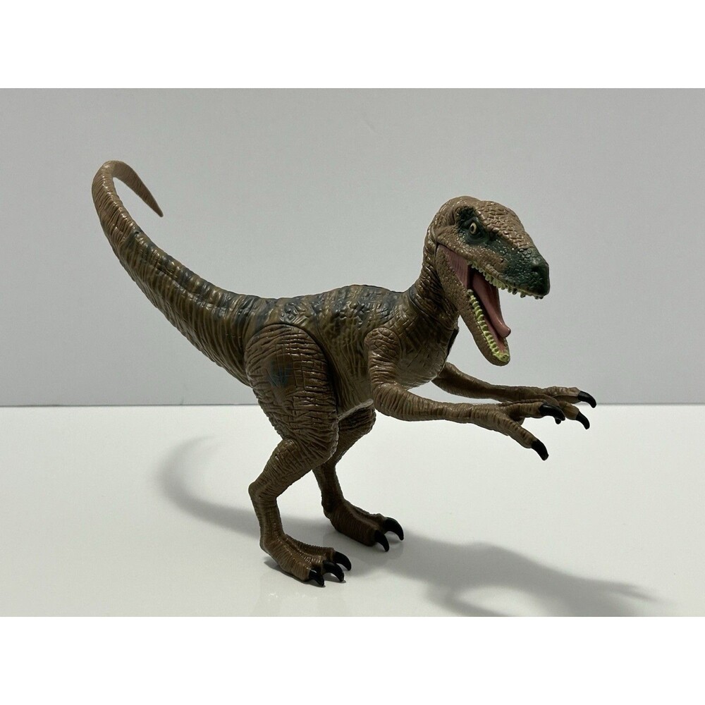 2015 Jurassic World Velociraptor Echo Eco 10" Dinosaur Figure Hasbro Raptor